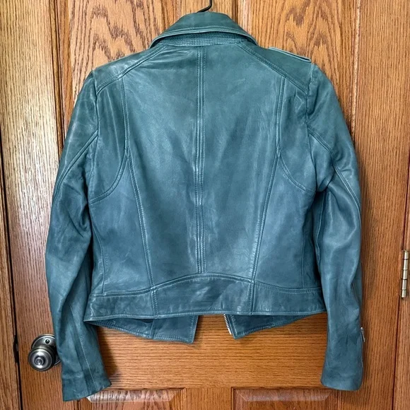 Lamarque Donna Iconic Leather Biker Jacket - Picture 8 of 11